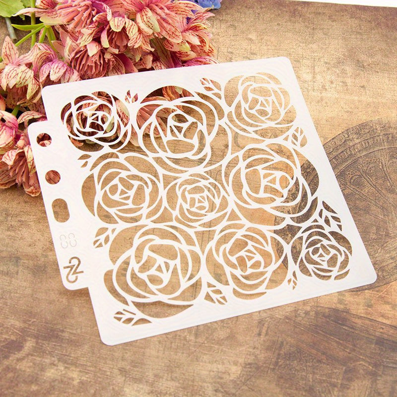 DIY Layering Stencils Painting Scrapbook Coloring Embossing Album