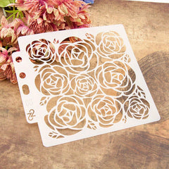 DIY Layering Stencils Painting Scrapbook Coloring Embossing Album