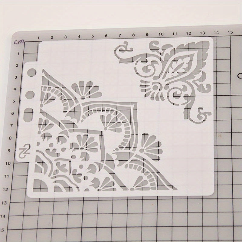 DIY Layering Stencils Painting Scrapbook Coloring Embossing Album