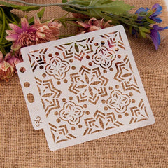 DIY Layering Stencils Painting Scrapbook Coloring Embossing Album