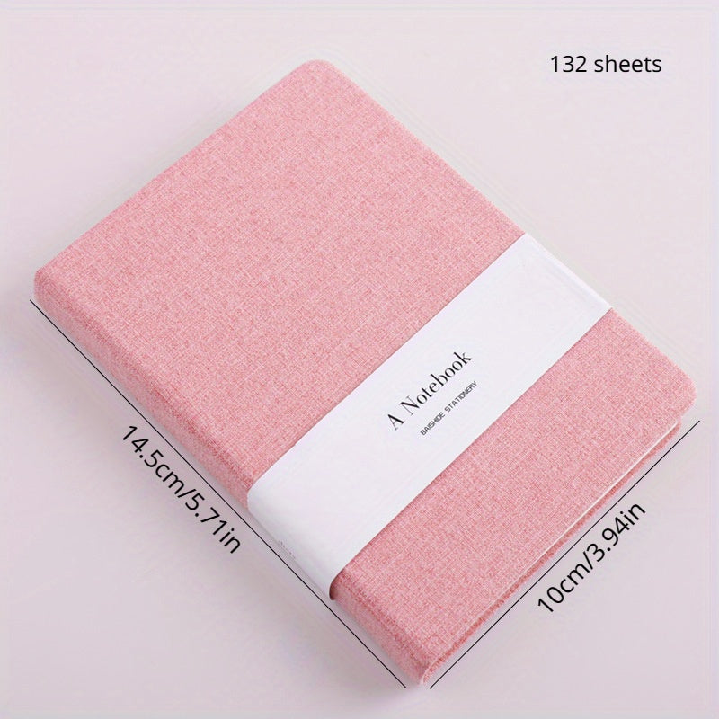 Flowers & Trees Poem Cloth Notebook Blank Line Journal
