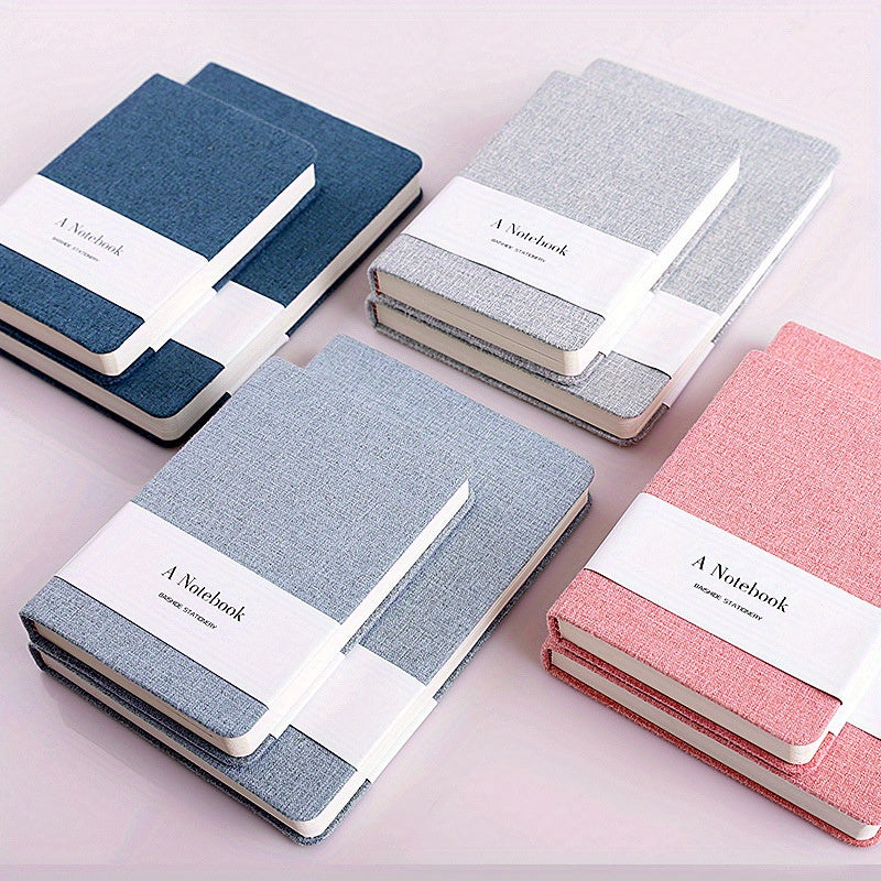 Flowers & Trees Poem Cloth Notebook Blank Line Journal