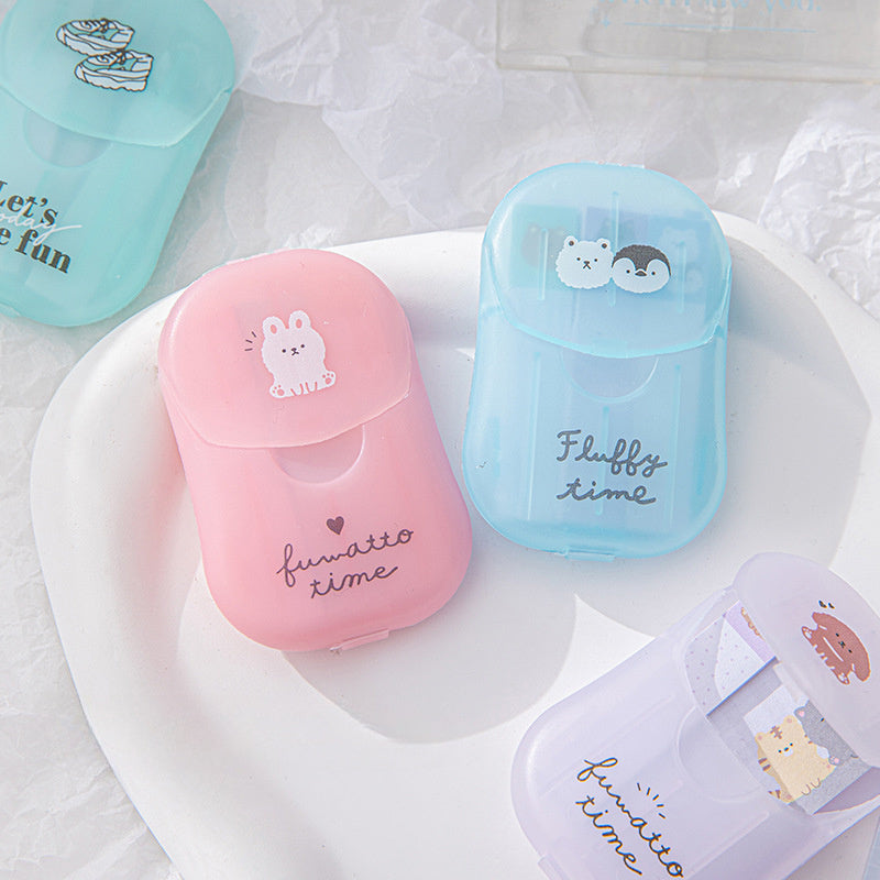 Cartoon Mini Portable Index Notes Sticky Set