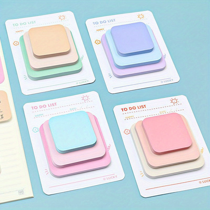 Student Sticky Notes Set - Colorful Message Note Stickers