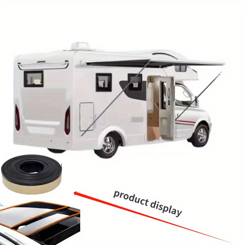 RV Window Waterproof Protector Seal Strip Edge Trim For Car Door Glass