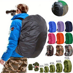 60L Portable Outdoor Backpack Rain Cover Camping Sports Accessories