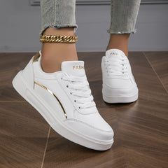 Women's Heighten Skate Shoes Lace Up Sneakers