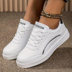 Women's Heighten Skate Shoes Lace Up Sneakers