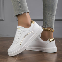 Women's Heighten Skate Shoes Lace Up Sneakers