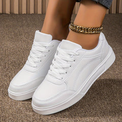 Women's Heighten Skate Shoes Lace Up Sneakers