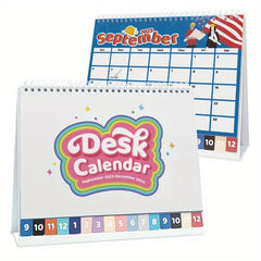 Small Desk Calendar Standing Decor Desktop Schedule Calendar