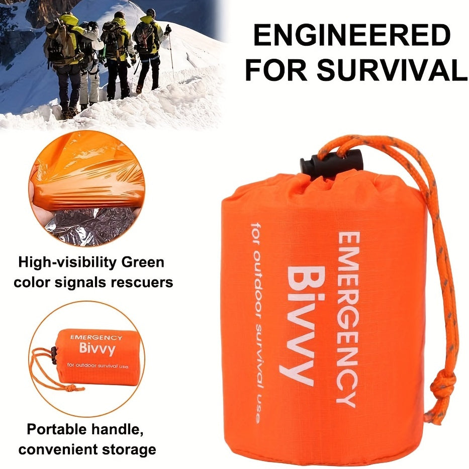 Emergency Sleeping Bag Survival Bivy Sack for Outdoor Camping