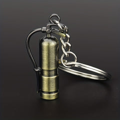 Men's Retro Fire Extinguisher Keychain Car Key Chain Pendant Gift