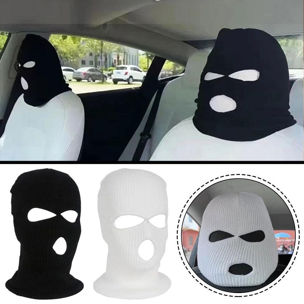 Funny Hat Car Seat Headrest Cover Christmas Decor