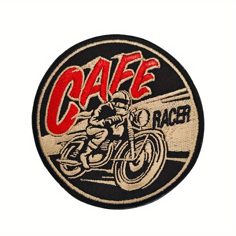 6pcs Offroad Embroidered Hook And Loop Patch For Backpacks Hats Jackets Clothes