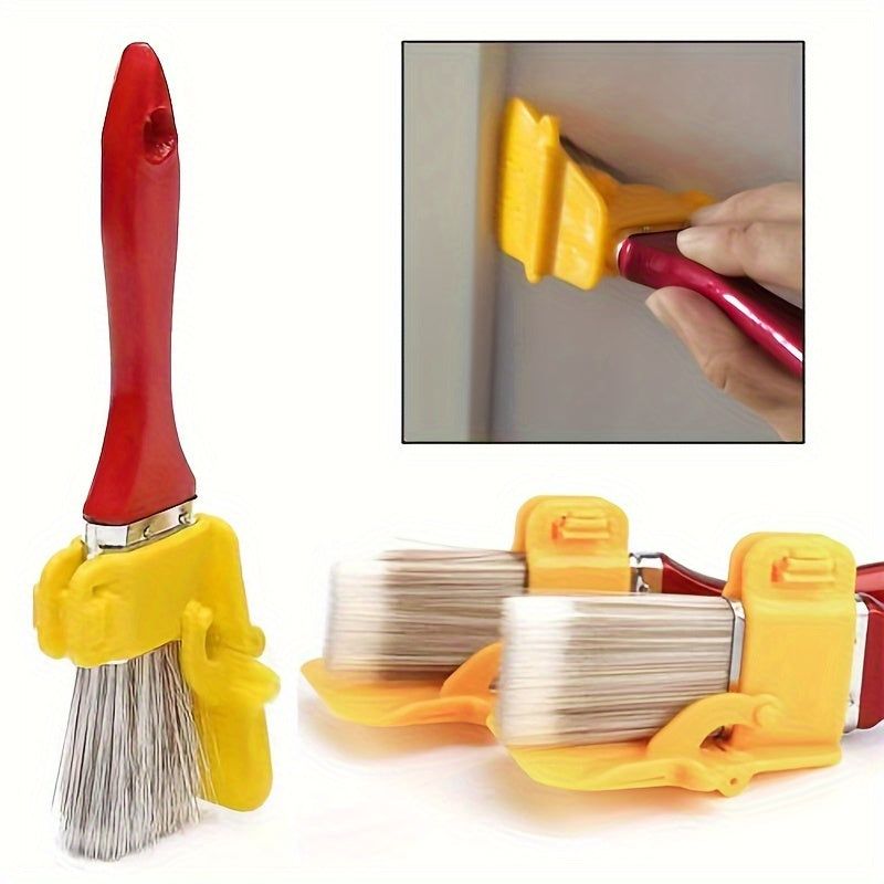 2pcs Paint Edger Tool Handheld Paint Roller Brush Kit Wall Ceiling