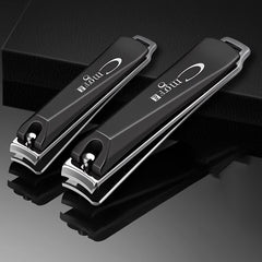 2pcs Diagonal Nail Clipper Anti Splash Nail Cutter Multipurpose Nail Trimmer