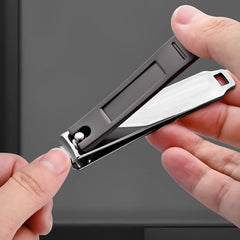2pcs Diagonal Nail Clipper Anti Splash Nail Cutter Multipurpose Nail Trimmer