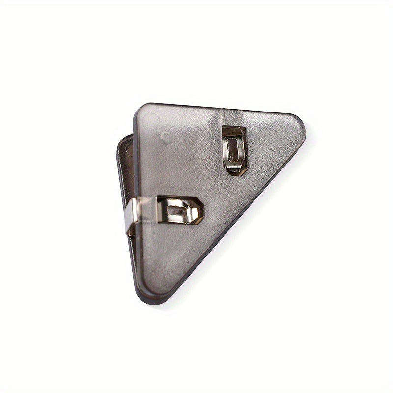 Transparent Triangle Clip Office Stationery Bookclip