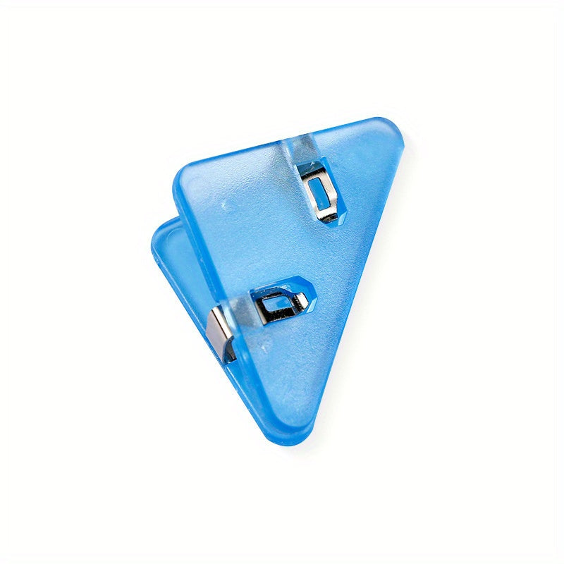 Transparent Triangle Clip Office Stationery Bookclip