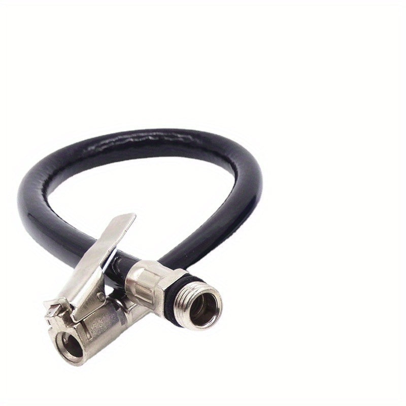 Clamp-Type Inflation Hose for Vehicles & Bikes