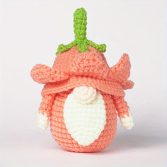 Crochet Material Package DIY Wool Crochet Flower Elf Ornaments Kit