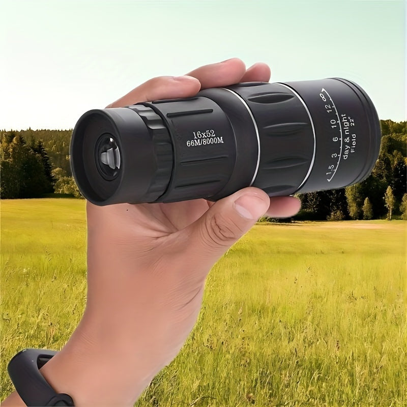 16X52 Monocular Telescope for Bird Watching Camping Travel