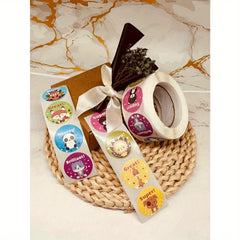 500pcs Round Incentive Stickers - Motivational Positive Words Stickers