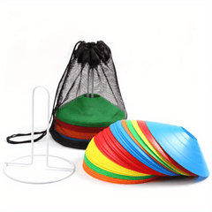20pcs Soccer Ball Training Disc Agility Speed Equipment