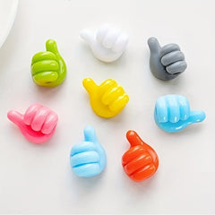 10-Pack Wall Hooks for Cables & Keys Organization