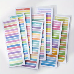 Grid Memo Plan Sticky Note Book 2 Packs