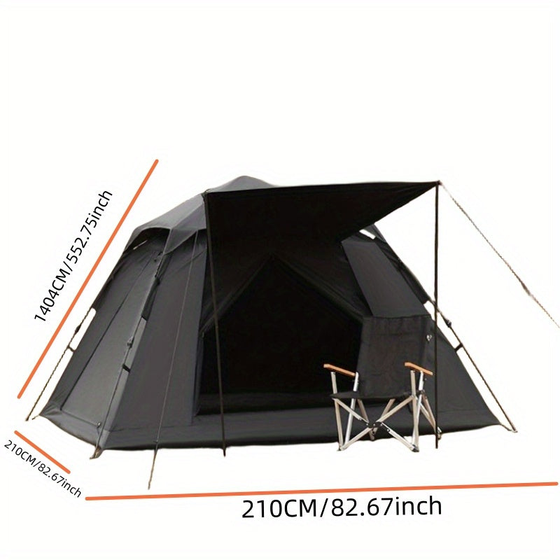 Enlarged Portable Tent for Camping with UV Protection