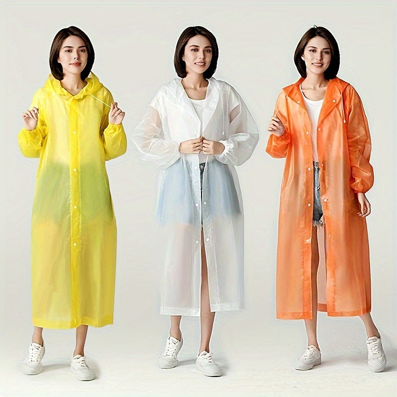 Portable Raincoat for Women & Men - Stay Dry & Stylish