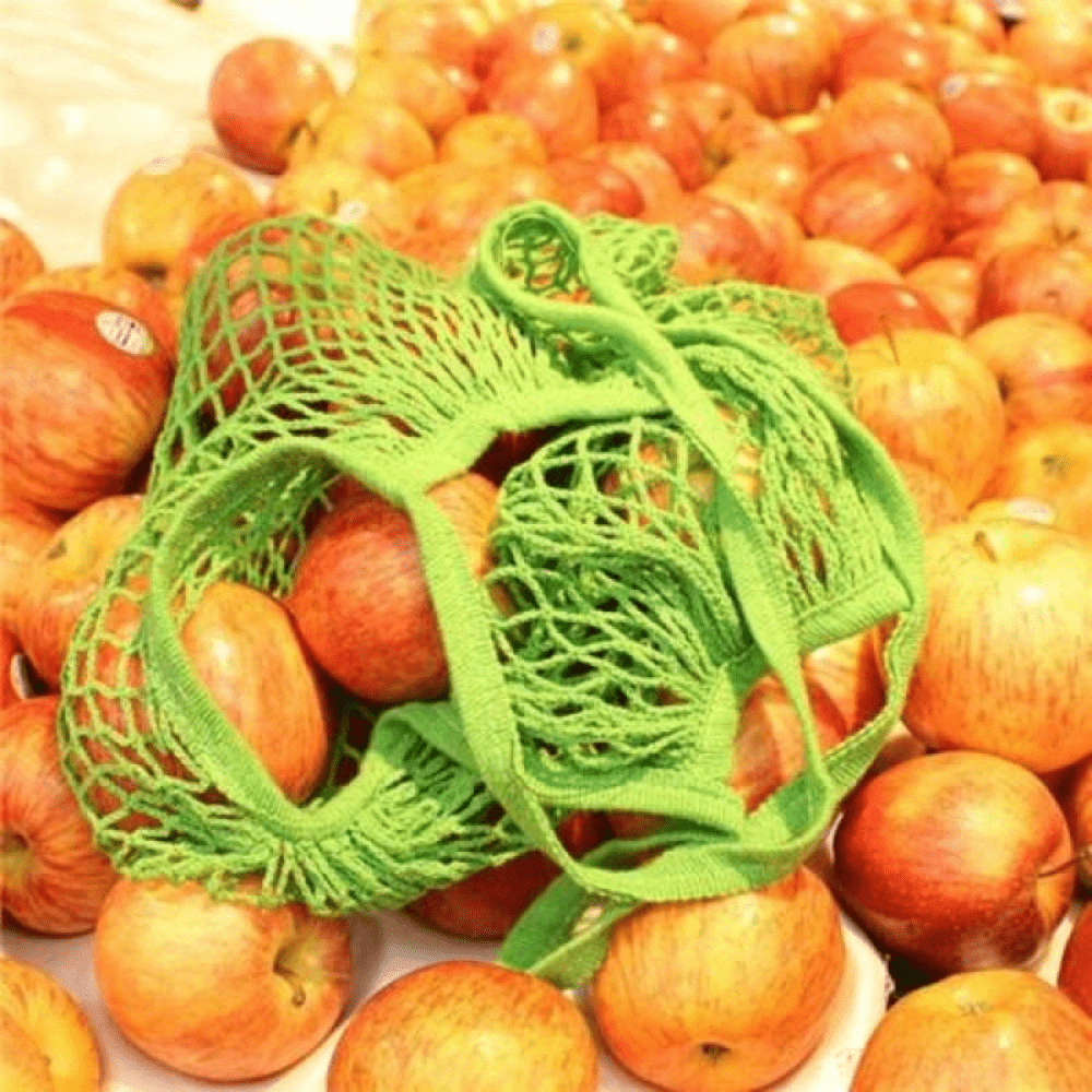 Fruit String Grocery Shopper Bag Mesh Net Shoulder Bag