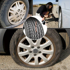 6 Packs Car Motorcycle Vacuum Tire Repair Kit