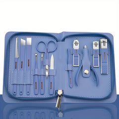 12pcs Nail Clippers Fingernail Toenail Cutter Manicure Tool