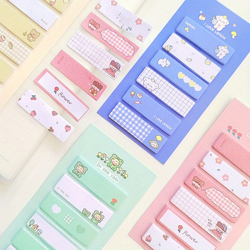 1pc Marker Stickers Small Fresh Self-adhesive Bookmark Stickers