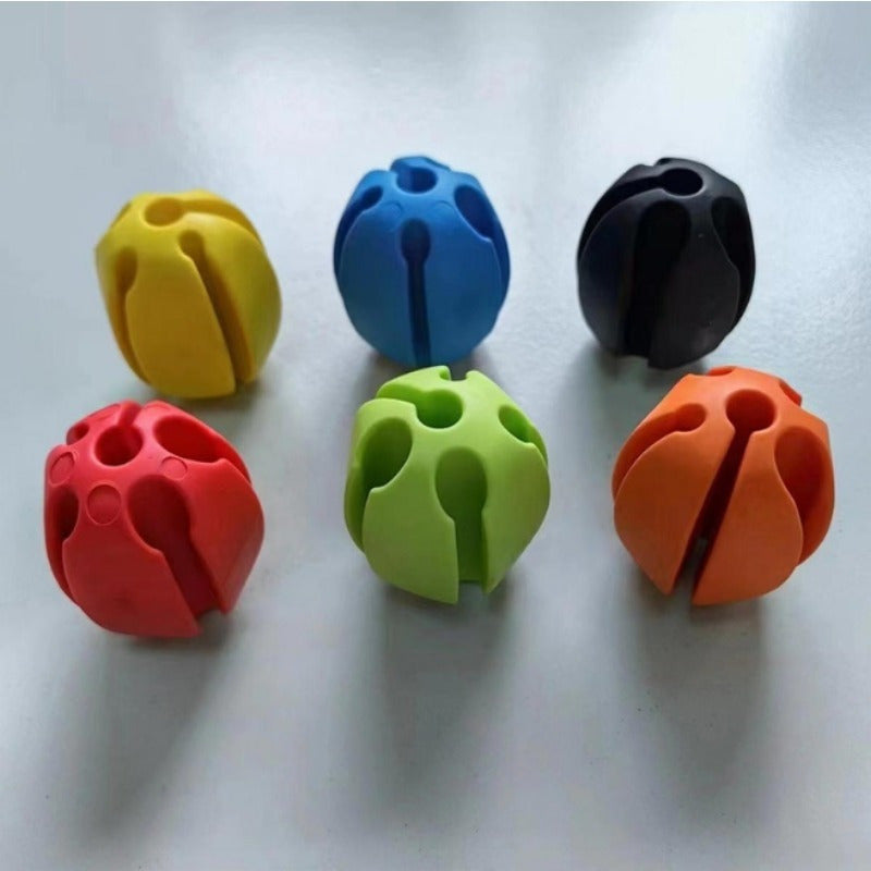 3pcs Fishing Rod Holder with Rubber Strap Ties