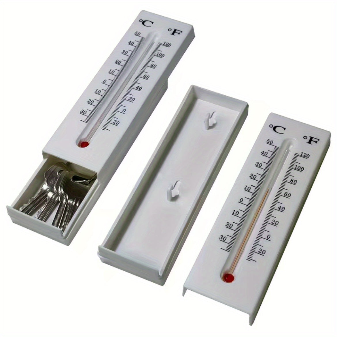 Thermometer Decorative Secret Storage Box