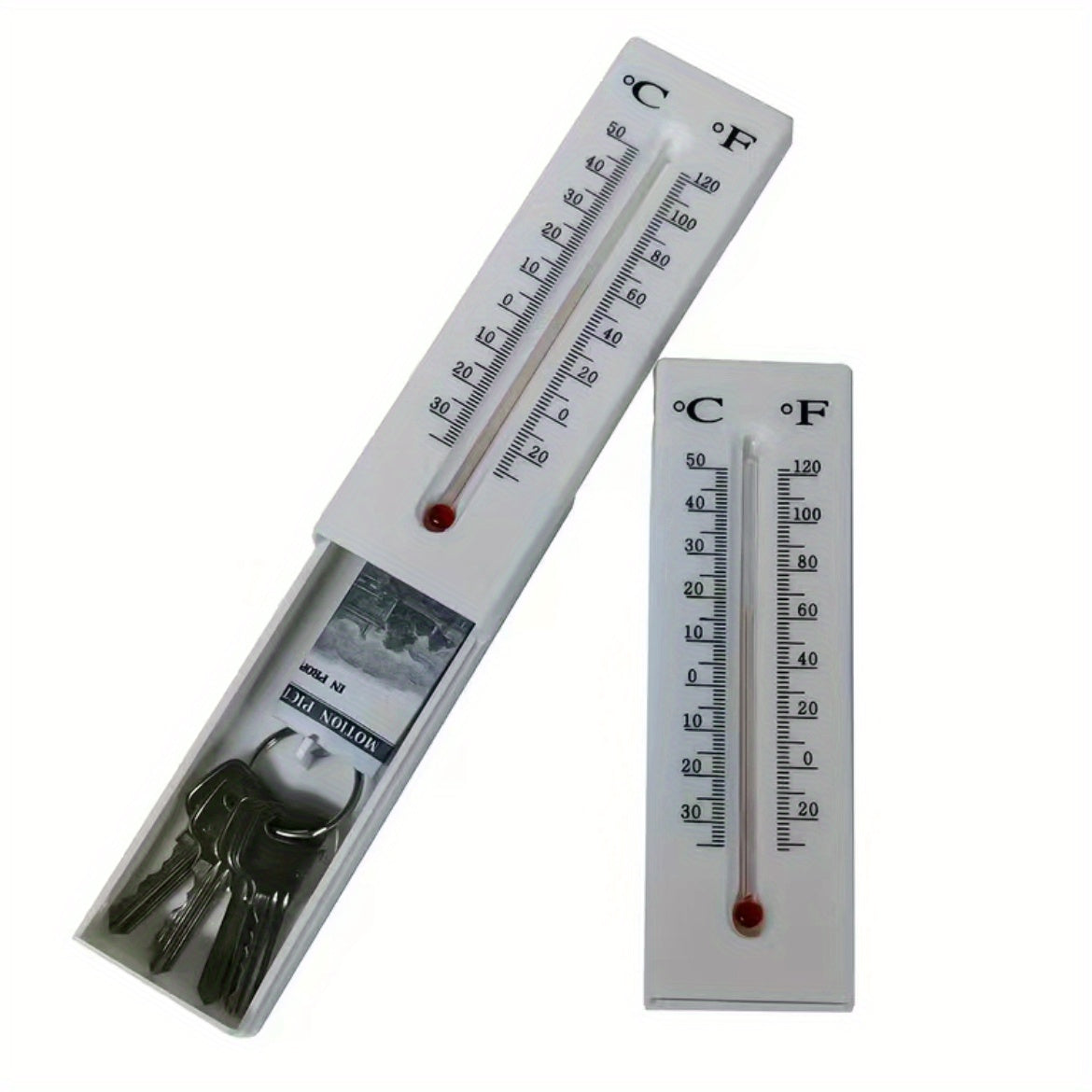 Thermometer Decorative Secret Storage Box