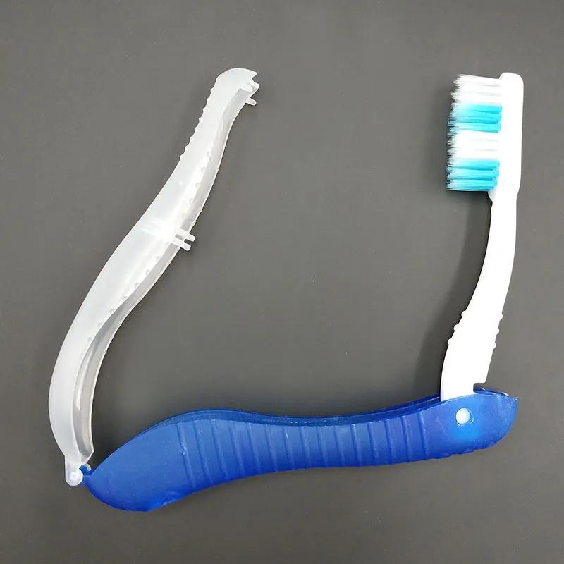 Portable Disposable Foldable Travel Camping Toothbrush