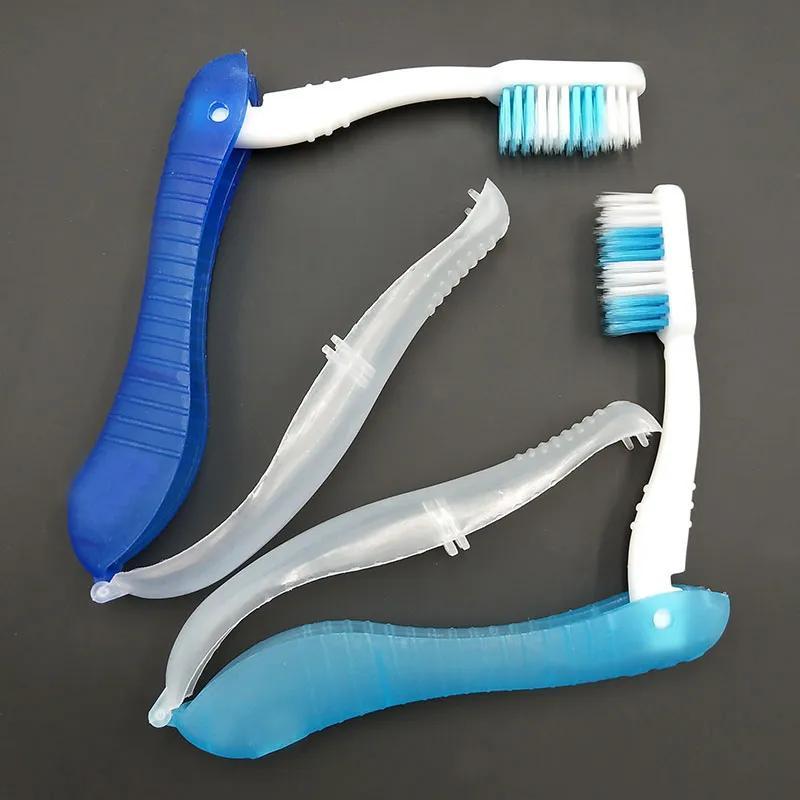 Portable Disposable Foldable Travel Camping Toothbrush