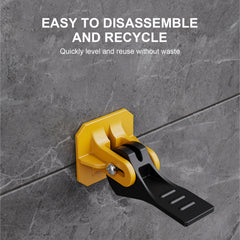 50pcs Reusable Tile Leveler System for Perfectly Level Tiles In Minutes
