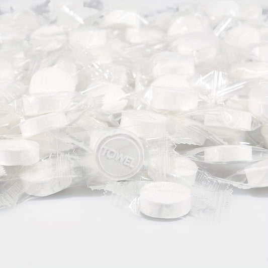 200pcs Compressed Towels Portable Mini Towel Disposable for Travel Camping