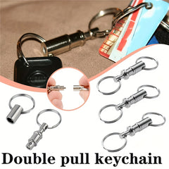 3pcs Detachable Keychain Quick Release Key Chain Carabiner Key Holder