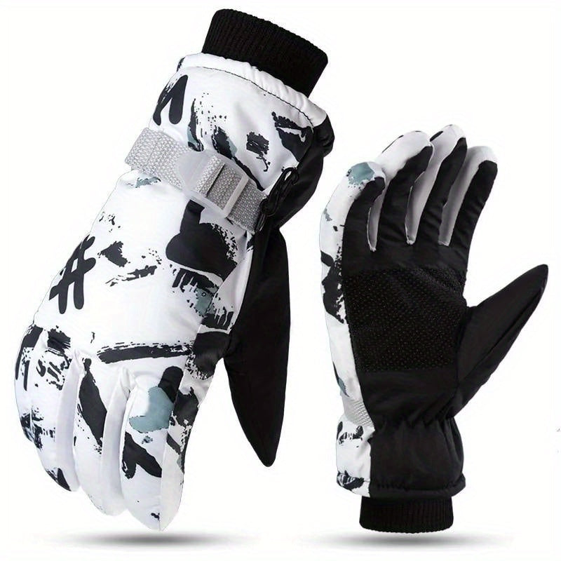 Winter Snowboard Skiing Gloves Unisex Waterproof Cycling