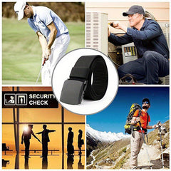 Automatic Buckle Nylon Belt for Outdoor Fishing