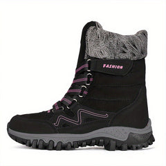 Women's Fur Lined Anti Slip Ankle Snow Boots