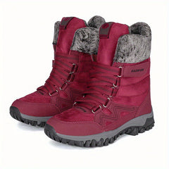 Women's Fur Lined Anti Slip Ankle Snow Boots