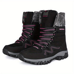Women's Fur Lined Anti Slip Ankle Snow Boots